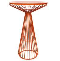 Table de meuble en fer et en métal coloré de bonne qualité, 20 meubles