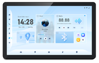 Layar Kokpit Pintar Mobil 12,8 Inci 6TOPS AI NPU Android 14 GPS WiFi Bluetooth Sistem Infotainment Kamera 8CH untuk Truk dan Bus