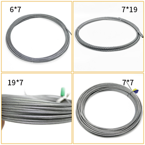 Tali Kawat Angkat 8 hingga 10mm Kekuatan Tinggi Galvanis Suku Cadang Lift Tali Sistem Angkat - Product Image 4