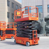 Plateforme élévatrice à ciseaux hydraulique entièrement automotrice 230 kg 320 kg, tables élévatrices pour travaux en hauteur à vendre