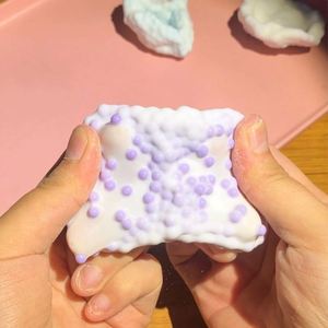 4Cm Handmade Ice Skin <b>Ball</b> Ultra-Thin Soft Sticky Ice Skin <b>Ball</b> Noisy Pressure <b>Squeezing</b> Toy - Product Image 5