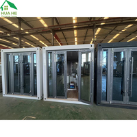 Casas Prefabricadas de Dos Pisos de 20 y 40 Pies, Completamente Ensambladas, Modernas y de Lujo, Contenedores Portátiles para Vivienda, Casas Flotantes de Acero