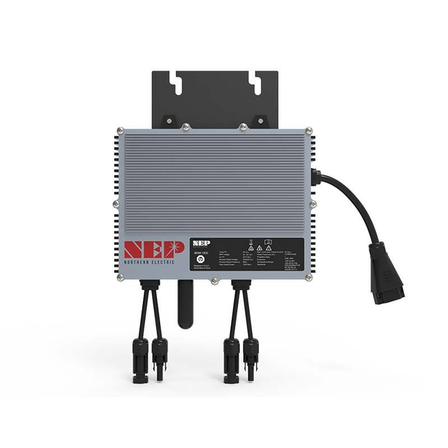 NEP Micro Inverter 1000W MPPT on Grid Solar Grid Tie Nep Built in Wi-Fi Monitoring Balkonkraftwerk Solar Micro Inverter