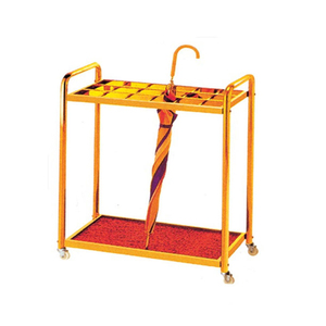 Porte-parapluies en métal torsadé, support autoportant pour parapluies, <span class=keywords><strong>rangement</strong></span> décoratif pour hôtel, hôpital, bureau, entrée - Product Image 2
