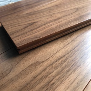 AB 등급 고급스러운 자연 부드러운 아메리칸 블랙 호두 단단한 나무 바닥 - Product Image 2