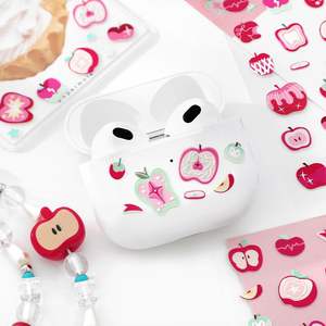 1 hoja por paquete de pegatinas Dawn and Twilight Apple Elements Handbook Nail Decoraciones - Product Image 3