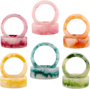 Cercle de serviettes en forme d'orchidée artificielle, écologique, classique, pour mariage, disponible en plusieurs couleurs, en provenance d'Inde, à prix avantageux - Product Image 1