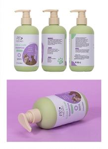 Gel de ducha para mascotas 2 en 1 300ml Gel de ducha para mascotas de larga duración Gel de ducha perfumado de lavanda suave no irritante para perros y gatos - Product Image 6