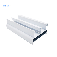 Profilé d'extrusion en aluminium, alliage anodisé, surface de 10 cm, découpe CNC, pliage, soudage, poinçonnage, T5, portes Panama, série 6000, haute qualité