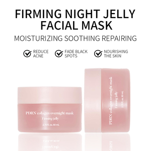 Mascarilla Facial de Gel Nocturno Vegano OEM para Piel de Cristal, con Niacinamida, Colágeno, Vitamina C y PDRN - Product Image 2