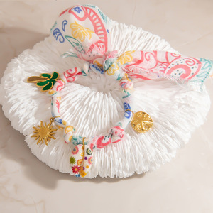 Set de Joyería de Moda de Verano con Cadena Decorativa para Sombrero y Adornos de Paja con Diseño de Girasol, Estilo Playa, Accesorio para Mujer, Licenciado - Product Image 4