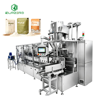 Machine d'emballage linéaire de 1 kg pour la farine, machine de remplissage linéaire de sachets en papier, 30 à 40 sacs/min, machine d'emballage de farine