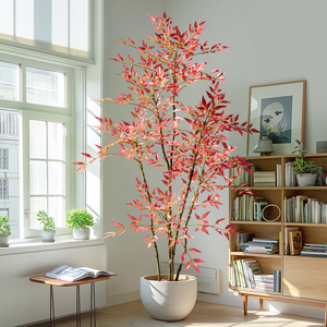 All'ingrosso di plastica Monstera palma <span class=keywords><strong>verde</strong></span> per interni/esterni <span class=keywords><strong>verde</strong></span> durevole per la <span class=keywords><strong>casa</strong></span> di nozze fiori artificiali medi - Product Image 1