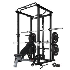 Equipo de gimnasio funcional de alta calidad VIGFIT, máquina Smith, sistema desplegable, estante de sentadillas para entrenamiento de fuerza - Product Image 1