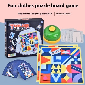 Ysj Fabriek Prijs Logisch Denken Educatieve Geheugenkaart Speelgoed Kleding Vorm Kleur Bijpassende Tafel Spel Voor Kinderen - Product Image 2