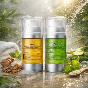 Nettoyant visage aux acides aminés, niacinamide, peptides, <span class=keywords><strong>anti</strong></span>-âge, AHA, BHA, exfoliant, éclaircissant - Product Image 2