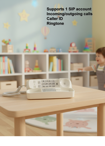 <span class=keywords><strong>Telefono</strong></span> IP WiFi SIP Professionale Personalizzato per Bambini KS20, Uso Domestico Familiare Senza Scheda SIM, Aggiornamento Remoto 802.11 Ax/ac/n/g/b VoIP - Product Image 5