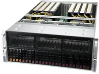 Serveurs Supermicro GPU A + 4U AS-4125GS-TNRT calcul haute performance AMD9005 CPU 8 cartes serveur de support flexible
