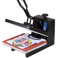 Presse à chaud 38x38cm (15x15 pouces) pour sublimation, transfert thermique, impression de logos sur t-shirts, DTF, HTV, et pressage de vêtements