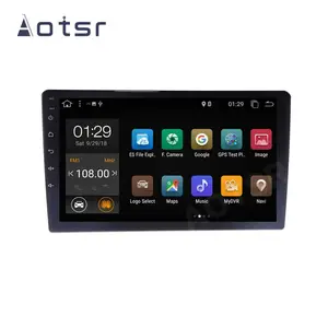 10英寸2 + 32 Carplay Aotsr 1 Din通用汽车垂直屏幕多媒体Android 10.0 2 + 32GB汽车收音机播放器GPS导航