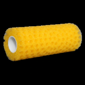 Manicotto a medio grani in schiuma di vernice a rullo Design a nido d'ape ø73mm lunghezza 250mm per la pittura domestica - Product Image 1