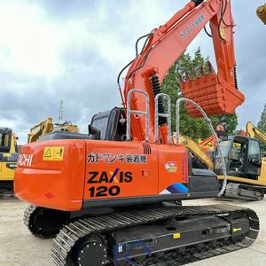 Mini-excavatrice sur chenilles Hitachi ZX120-6 d'occasion, 12 tonnes, excellent état, moteur, engin de terrassement, Japon - Product Image 6