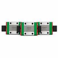 Bloc de guidage linéaire miniature HIWIN MGN12, curseur en acier inoxydable, largeur de rail 12 mm, pour imprimante 3D et pièces de routeur CNC