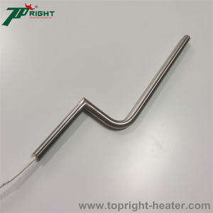 Réchauffeur de cartouche électrique à extrémité unique en forme de <span class=keywords><strong>L</strong></span> Dia.25.4x62mm 800w réchauffeur de cartouche résistant à la chaleur - Product Image 6