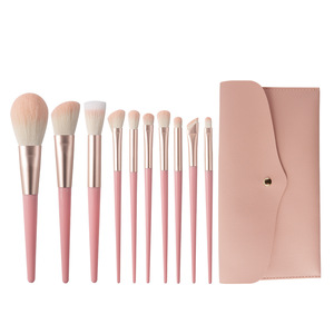 Un juego completo de brochas de maquillaje, brocha para polvos sueltos de pelo suave, brocha para rubor, brocha para sombra de ojos y nariz, herramientas de belleza - Product Image 2