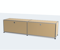 Commode modulaire en acier inoxydable, table de chevet pour chambre à coucher, buffet pour salle à manger, meuble TV pour salon