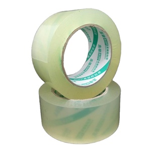 Rõ ràng acrylic nhựa trong suốt dính Sticker nước kích hoạt đóng gói băng cho niêm phong hộp carton - Product Image 3