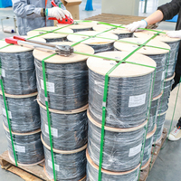 2 Core 12F GJYFJU Heavy Duty TPU Jacket Cable G.657A2 YOFC Fibra Micro ADSS Cable óptico 1KM