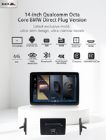 TV Inteligente con Pantalla Táctil de 14 Pulgadas, 4+64G, Android Auto Stereo, 1920x1200 Píxeles, Sistema de Entretenimiento para Asientos Traseros, Tablet para Auto BMW