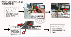 畜産設備ガスチックブローダーヒーター家禽農場赤外線ヒーターガスブローダー - Product Image 6
