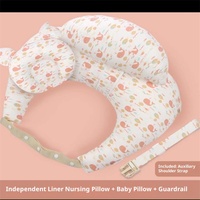 Coussin d'allaitement et de soutien post-partum, protection lombaire, support pour bébé, anti-régurgitation nouveau-né, 100% coton