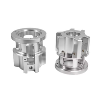 Supports en aluminium usinés CNC de haute précision pour l'automatisation de la robotique industrielle