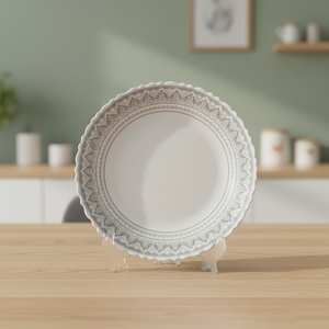 Service de table moderne pour 2 personnes, bols et assiettes en céramique polie pour les fêtes et les repas quotidiens, vaisselle de qualité supérieure, cadeau idéal - Product Image 2