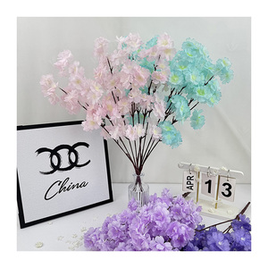 Bó hoa anh đào QYYM-327 120 cành, hai lớp đầy đủ, dùng trang trí Giáng sinh, lễ tốt nghiệp đa dạng - Product Image 3