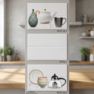Qualité luxueuse brillant 300x450 céramique numérique 300x450 cuisine Hall scandinave brique réfractaire Design carreaux de mur émaillés pas cher - Product Image 3