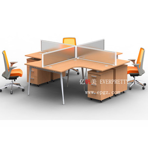 Escritorios de Oficina de Madera de Nuevo Diseño para Profesores y Recepción, Muebles Comerciales de Estilo Moderno y Popular para Hospitales, Escuelas y Centros Comerciales - Product Image 2