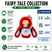 Jouets en peluche doux au design original en stock, poupées en peluche personnalisées avec logo, cadeaux promotionnels pour entreprises, souvenirs