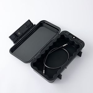 2025 Nueva caja de seguridad de <span class=keywords><strong>playa</strong></span> portátil de combinación antirrobo impermeable negra para exteriores caja de seguridad para silla de <span class=keywords><strong>playa</strong></span> - Product Image 2