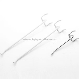 Hot Sale Free Samples Metal Chrome Pegboard Hook/ Price Tag <b>Wire</b> Display Hooks - Product Image 4
