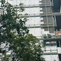 Revêtement architectural en aluminium massif pour mur de bâtiment commercial