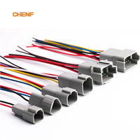 CHENF 2 3 4 6 8 12 دبوس الألمانية السيارات الذكور الإناث DT موصل للماء السيارات الكهربائية سكل طاقة تسخير موصلات