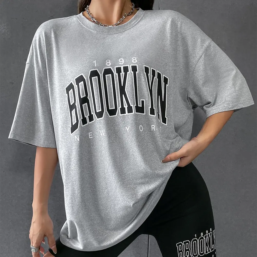 2023 New Good Quality Young Ladies women Casual T Shirt loose t shirt for women high quality
