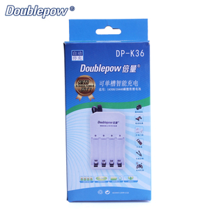 4 Slots DP-K36 LED Portable Intelligent Chargeur pour <span class=keywords><strong>3.2</strong></span> V 14500 10440 LiFePO4 batterie Rechargeable - Product Image 6