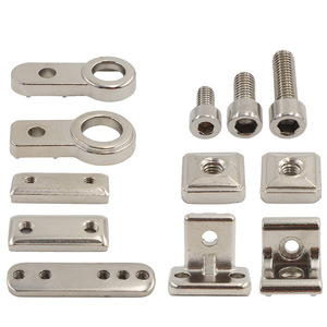 Bloque de guía lineal Tianxing JE40D020, herrajes de conexión de aluminio para ensamblaje de brazo robótico - Product Image 1