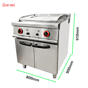 Tốt nhất thức ăn nhanh giải pháp <span class=keywords><strong>gas</strong></span> loại Burger vỉ nướng nướng công nghiệp cao chất lượng hàng đầu gang nướng vỉ nướng cho nhà hàng - Product Image 3