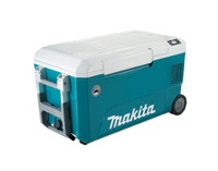 Réfrigérateur-congélateur portable Makita alimenté par batterie lithium-ion pour voiture et camping en extérieur, fonctionnement chaud/froid, mini-réfrigérateur